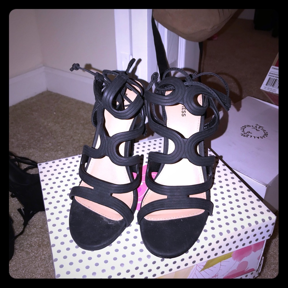 Strappy Express Heels